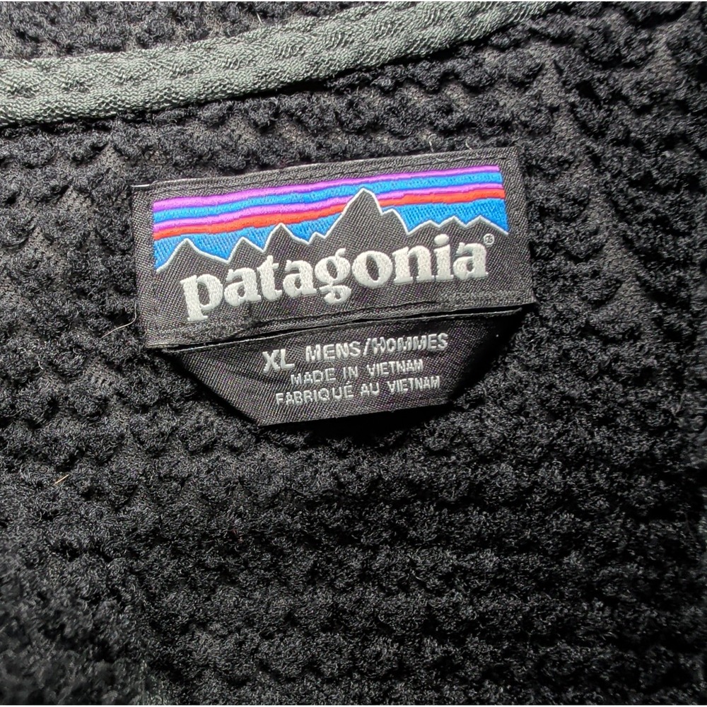 Patagonia Jacket Mens XL Snap Dry Hoody Insulated Full Zip Fishing Outdoor Green - Picture 8 of 16
